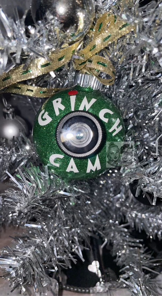 Grinch Cam Ornament