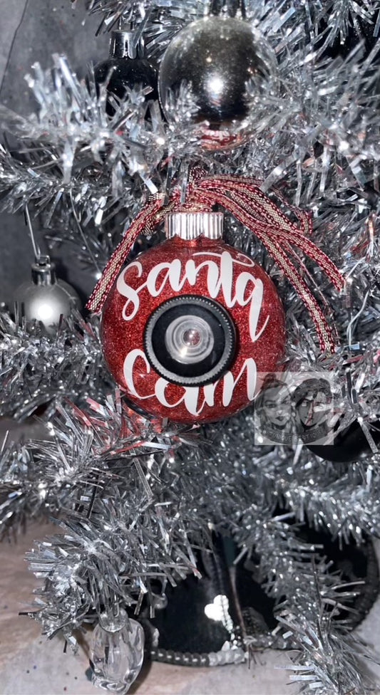 Santa Cam Ornament